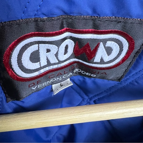 Vintage Red Dog Plank Road Brewery Embroidered Jacket Large - Picture 7 of 7